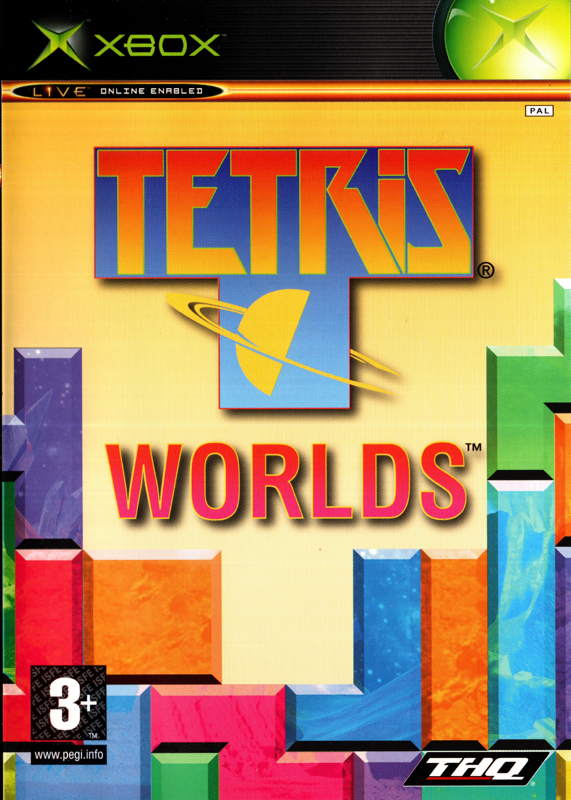 Tetris Worlds box art for Xbox
